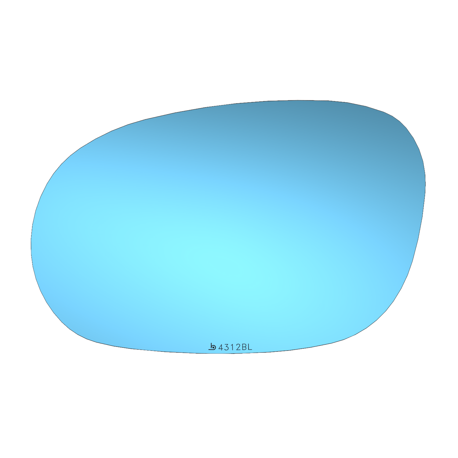 CLARI-BLU SIDE VIEW MIRROR